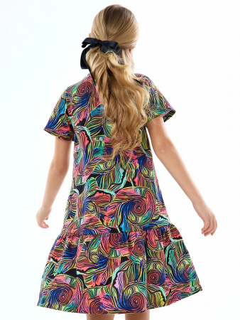 Детское платье "Лето" / Неон