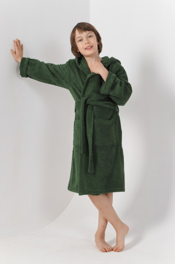 Халат для мальчика Комфорт-2 / Зеленый