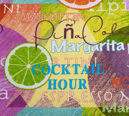 Полотенце банное вафельное Тропикана