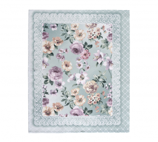 Полотенце вафельное кухонное / Под цветом розы 1