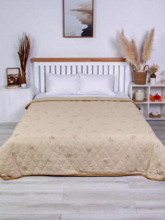 Одеяло-покрывало "Овечья шерсть" поплин 150 гр/м2