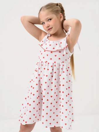 Детский сарафан "Аленушка" / Белый