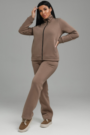 Женский костюм с брюками 74722 / капучино