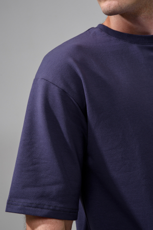 Мужской костюм с шортами 14486 / графит