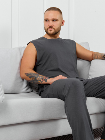 Майка мужская Алессандро-2 / графитовый