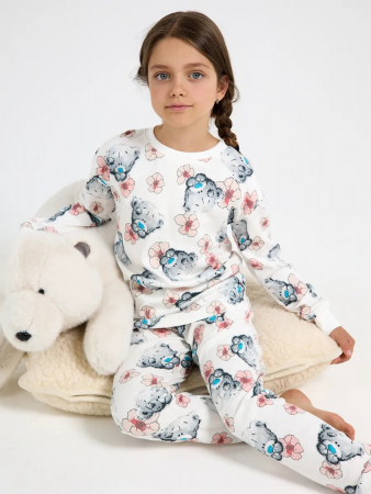Детская пижама с брюками "Утро" / Мишка Тедди