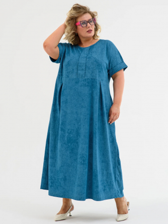 Женское платье "Винтаж" 2285-К / Бирюзовый