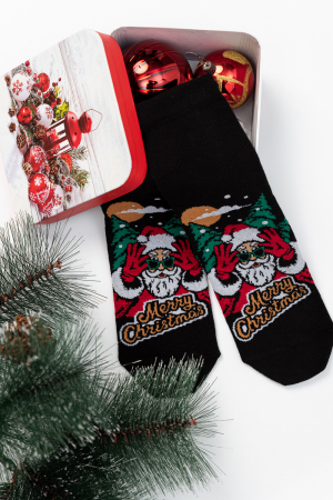 Мужские носки стандарт Полночь / черный