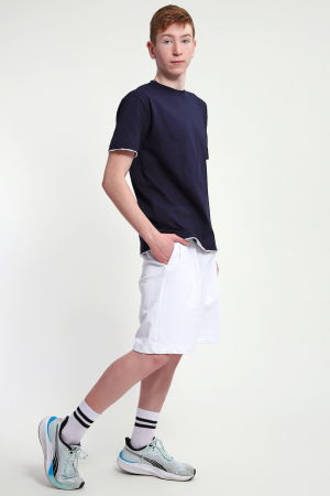 Мужская футболка 83511 / темно-синий