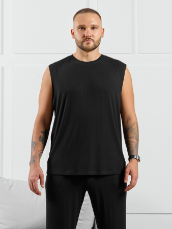 Майка мужская Алессандро-2 / чёрный