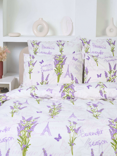 Комплект наволочек бязь (молния) /  Лаванда