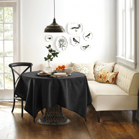 Скатерть рогожка "Волшебная Ночь" / Графит