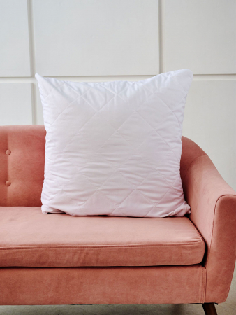 Наперник микрофибра стеганный на молнии 70x70