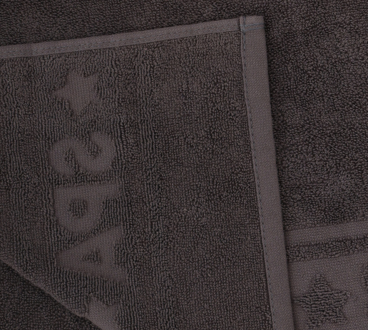 Махровое полотенце Спа / Графит