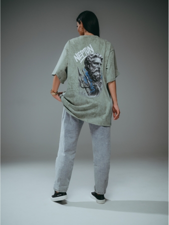 Женская футболка Ирбис / Хаки, варенка