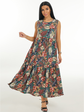 Женский сарафан Нежность / Изумруд