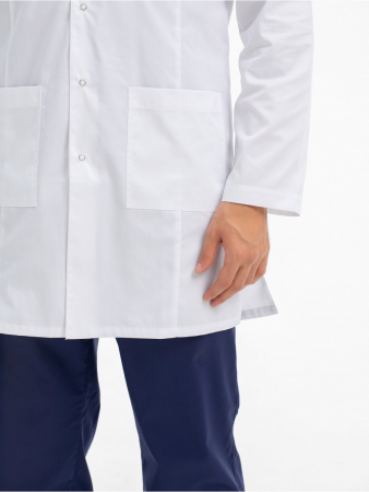 Халат медицинский мужской сансара 100.4 / Белый