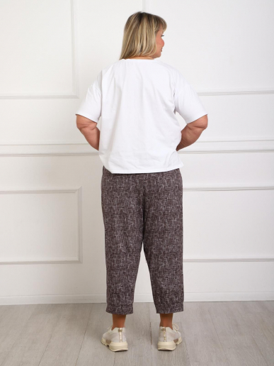 Женские бриджи Румпель / коричневый