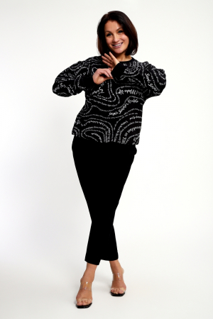 Женский свитшот 88132 / черный