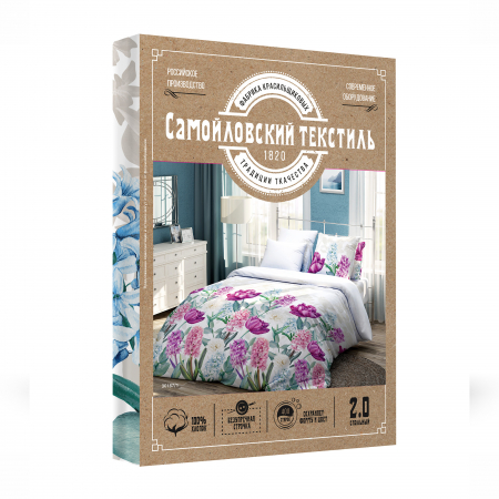 Постельное белье "Самойловский Текстиль" бязь / Очарование весны