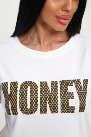 Женская футболка 85665 / белый