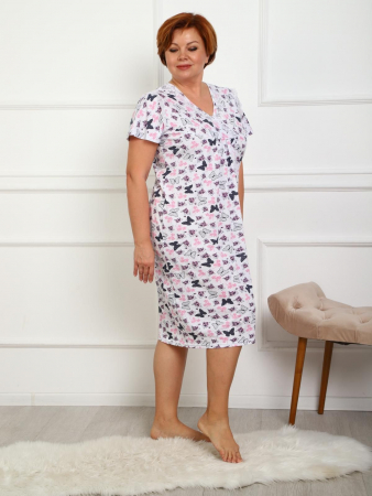 Женская сорочка Гелия / розовый