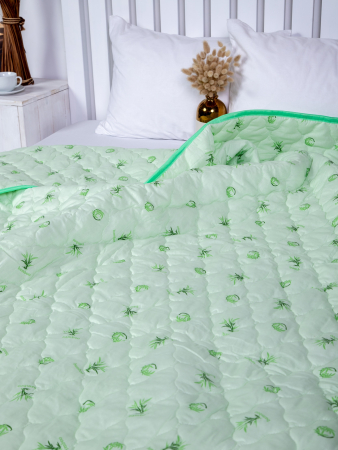 Одеяло-покрывало "Бамбуковое волокно" поплин 300 гр/м2