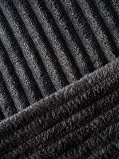 Плед велсофт / Графит