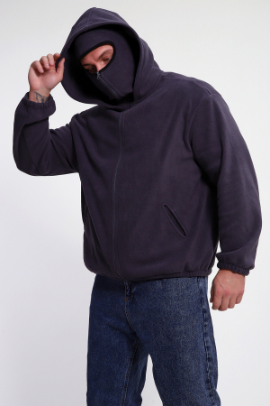 Мужское худи 36992 / серый