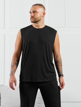 Майка мужская Алессандро-2 / чёрный