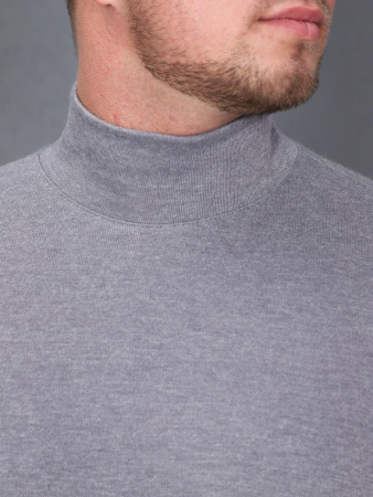 Водолазка мужская Бадлон / серый