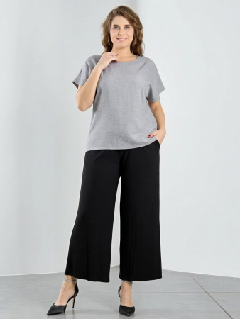 Женская блузка "Женский каприз-3" / серый