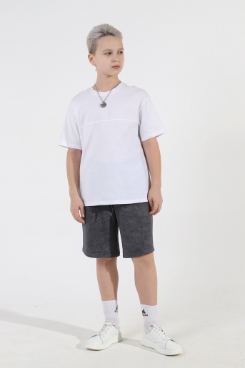 Шорты для мальчика Вильям-1 / темно-серый