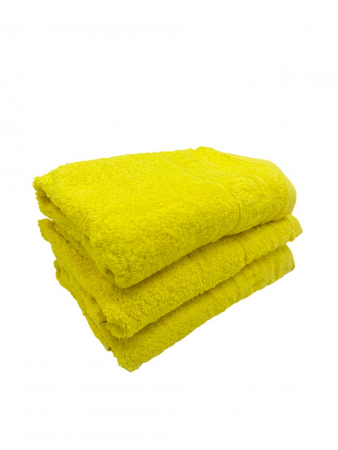 Полотенце махровое Туркмения греческий бордюр / лимон 430 г/м2