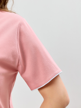 Женская пижама Узор-2 П-502 / сухая роза