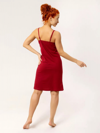 Женская сорочка для беременных "Бьюти" / Бордовый арт. к1353бр