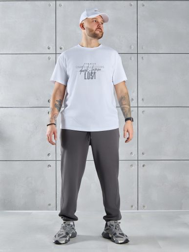 Фуфайка (футболка) мужская Арчи-2 ФП-055 / белый