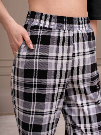 Женский костюм Мишель-4 КЖ-129 / чёрный