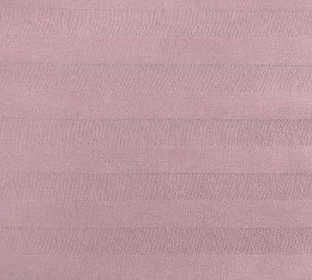 Ткань страйп-сатин / Пыльная роза