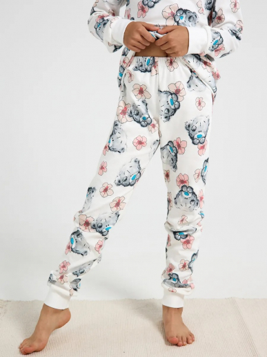 Детская пижама с брюками "Утро" / Мишка Тедди