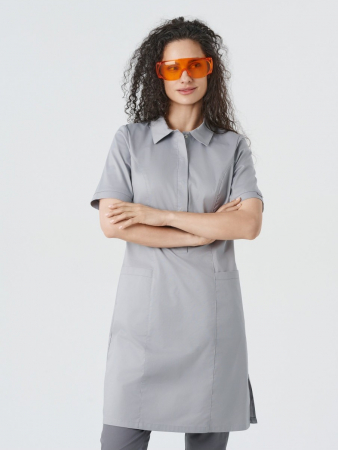 Платье медицинское женское 235.0 / Серый