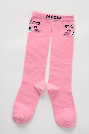 Детские гольфы Пантера (набор 2 пары) / розовый