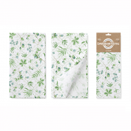 Набор вафельных полотенец "Самойловский Текстиль" Дендра