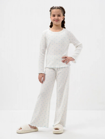Детская пижама "Ажурные сны" длинный рукав