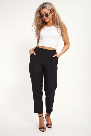 Женские брюки 32831 / черный