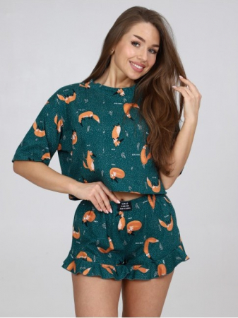 Женская пижама П-124.05 / Лисы