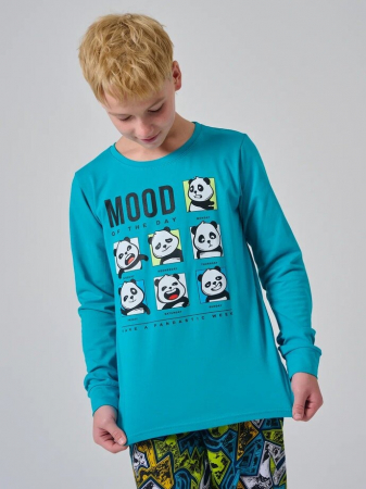 Детская пижама "Модная панда" длинный рукав