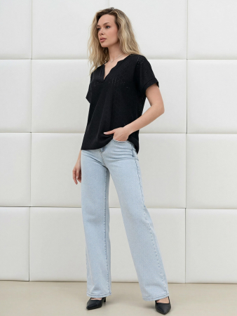 Женская блузка Дис БЛ-043 / чёрный