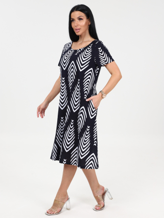 Женское платье М-999 / Пихта синий