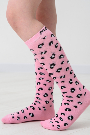 Детские гольфы Пантера (набор 2 пары) / розовый